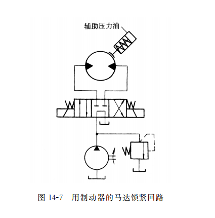 用制動器的馬達鎖緊回路